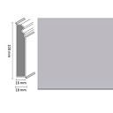 Плинтус Плинтус Dollken Cubu Flex life Hamburg Style 100 W199 Серебряный  | FLOORDEALER